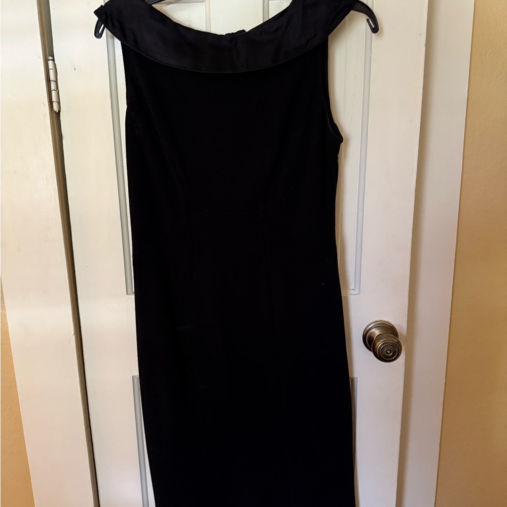 Diane Von Furstenberg Black Midi Dress